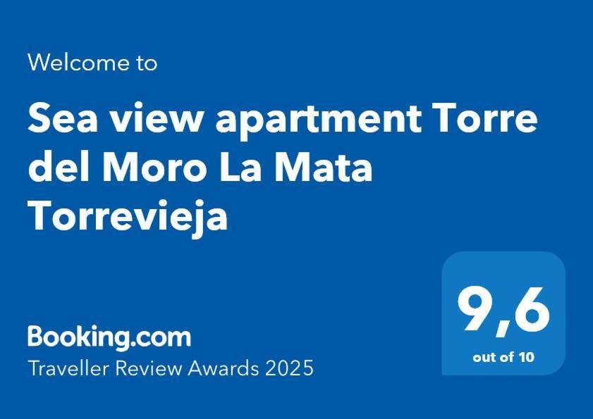 Sea 350M Seaview Apartment Torre Del Moro La Mata  Exterior foto